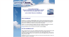 Desktop Screenshot of gentlemouse.com