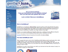 Tablet Screenshot of gentlemouse.com